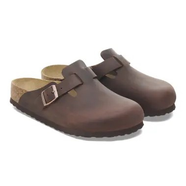 Birkenstock Boston Soft Footbed Oiled Leather Regular Unisex